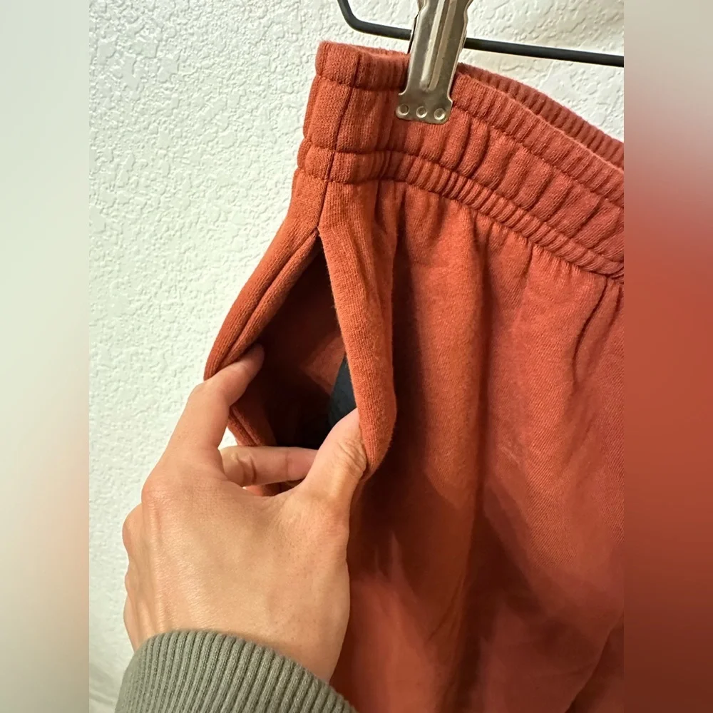 Reformation Kira Wide Leg Sweatpants Size Small Fig Jam Color - Picture 7 of 7